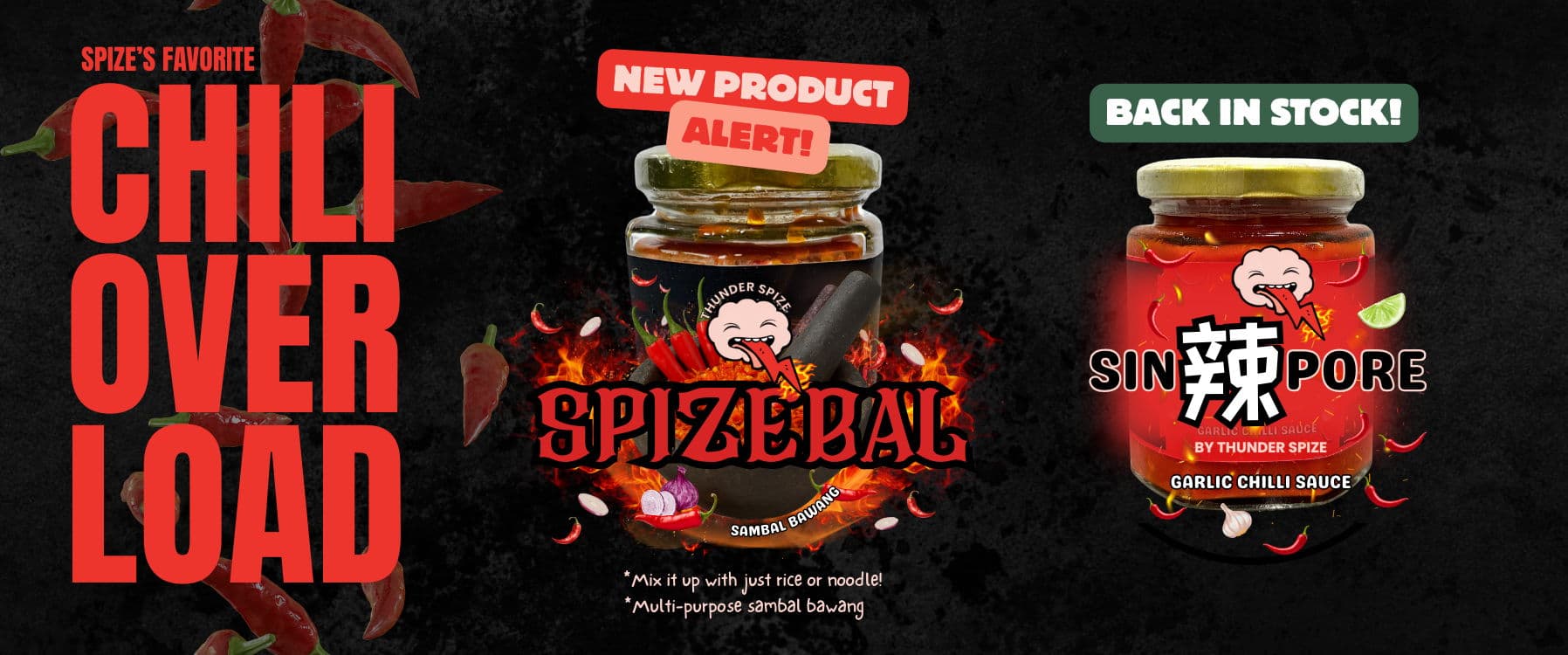 THUNDER TEA RICE x THUNDER SPIZE (BEDOK)